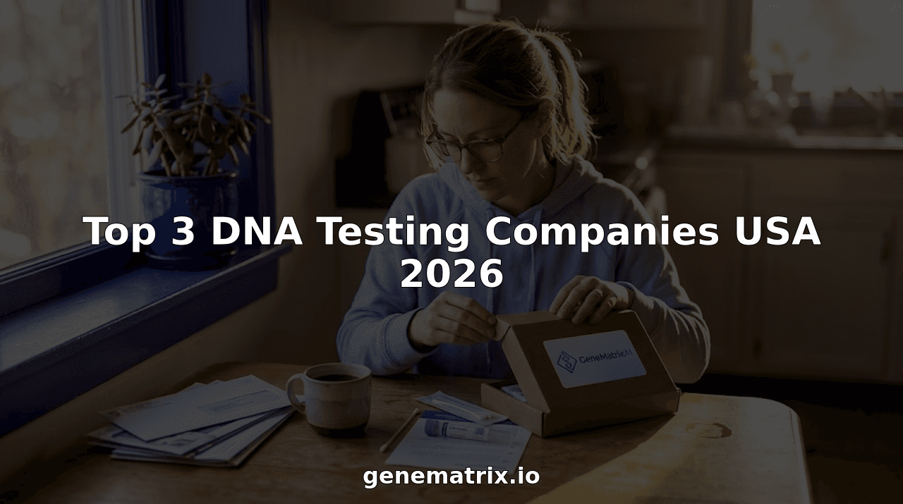 Top 3 DNA Testing Companies USA 2026