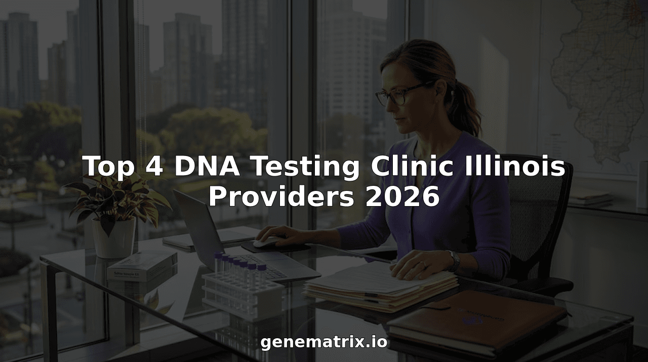 Top 4 DNA Testing Clinic Illinois Providers 2026